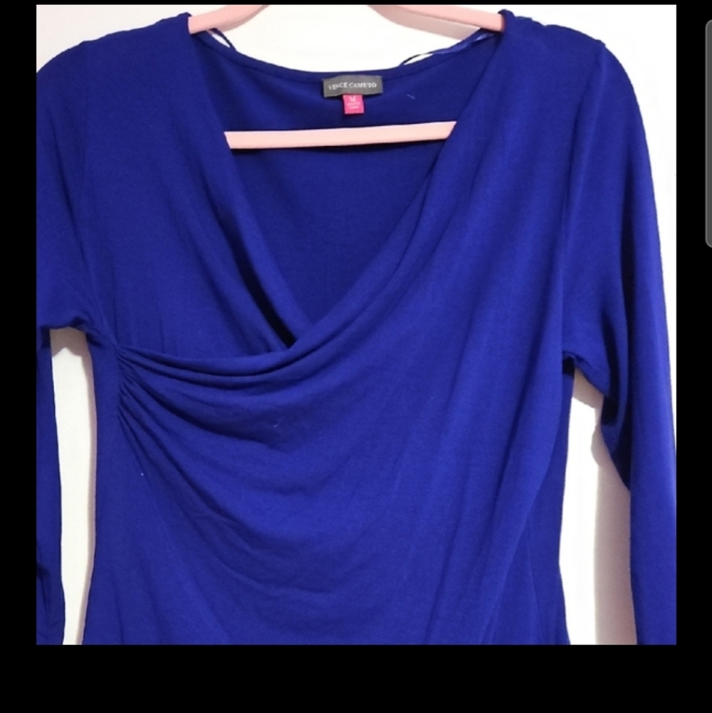 Vince Camuto Deep Blue and Pink Apparel
